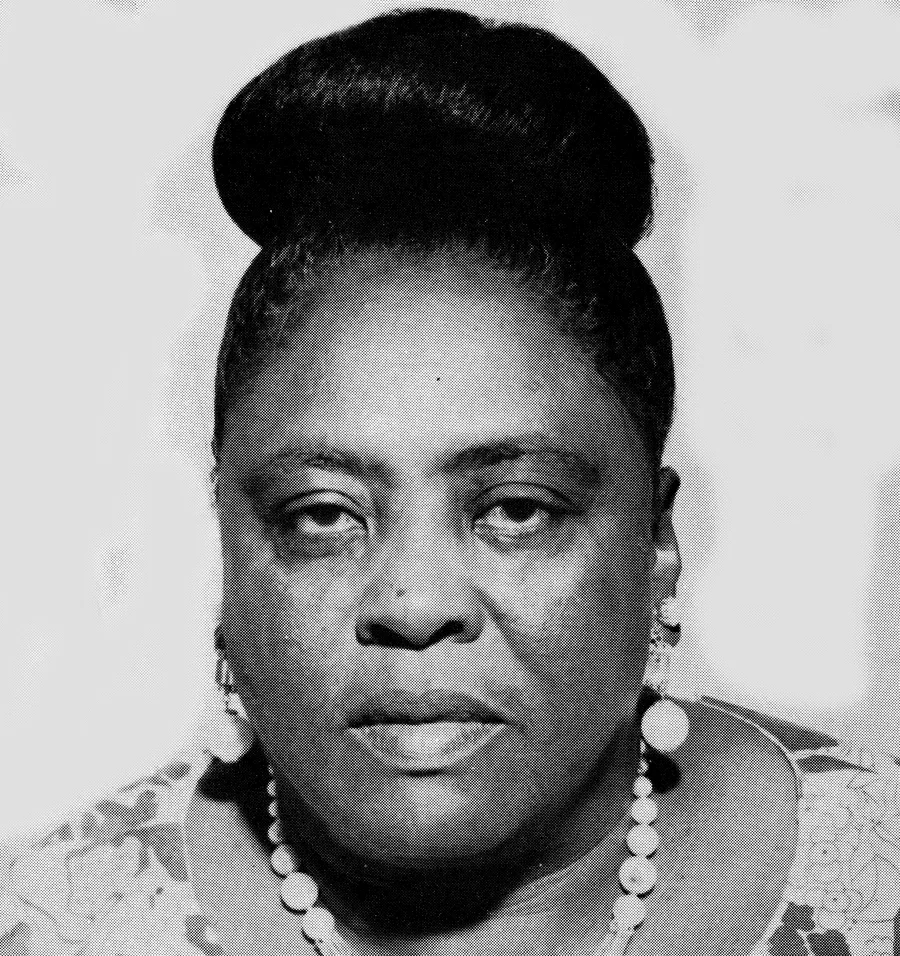 Fannie Lou Hamer, portrait, 1971